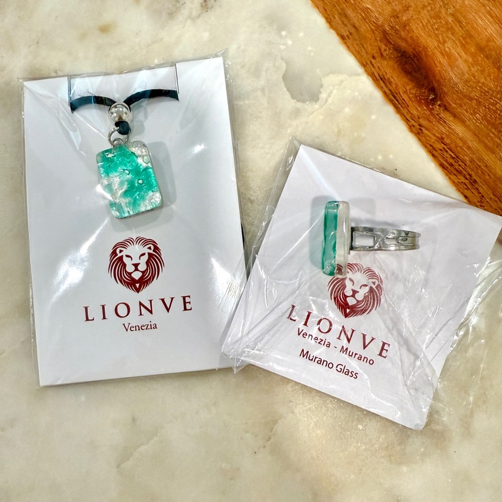 Italian Murano Glass Jewelry Set
